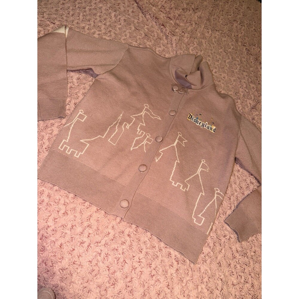 Disney Parks Her Universe Disneyland Marquee Castle Cardigan Sweater Women’s XS